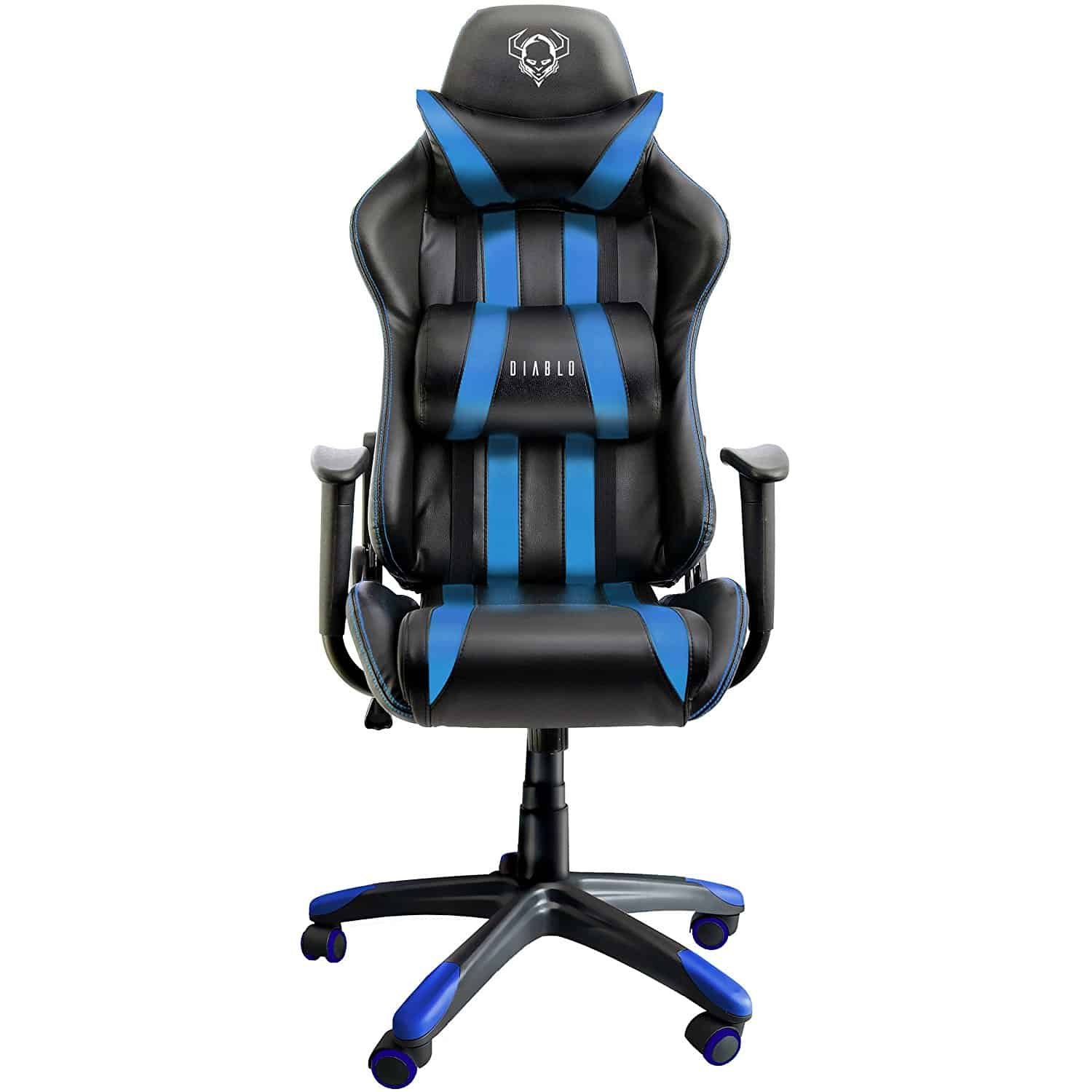 Chaise Gaming Diablo X-Player 2.0 - Accoudoirs 3D, Dossier Inclinable 160°